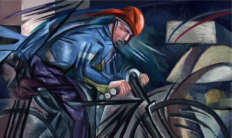 Успеть к первой смене: сотрудник ООО «Транснефть – Балтика» спешит на работу