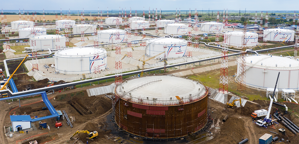 Резервуары ПАО «Транснефть»